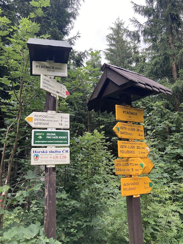 Ptáčnice (rozcestí)