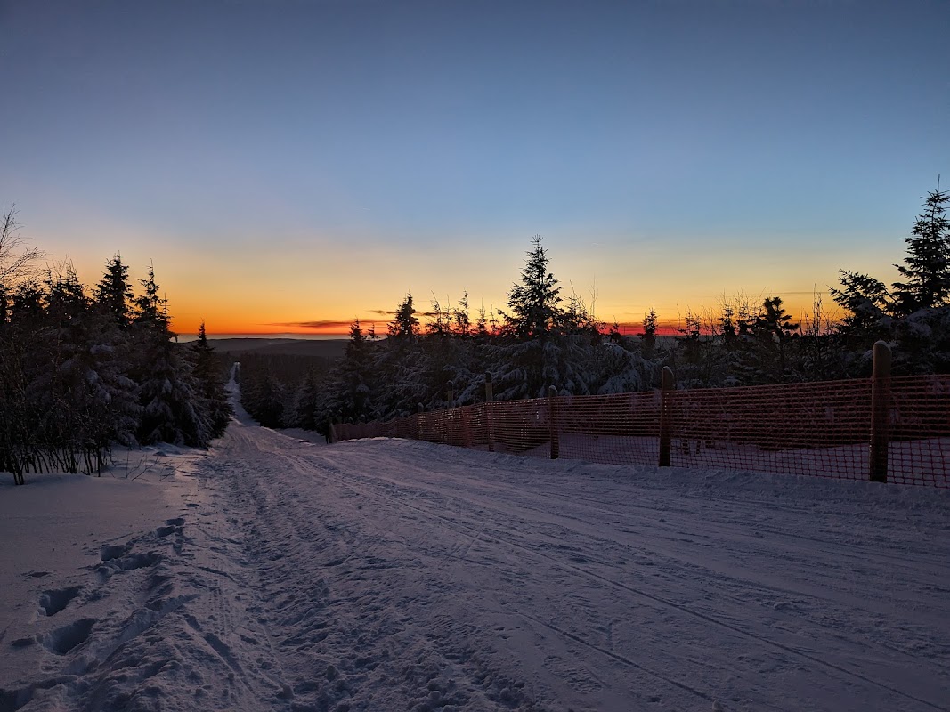 Rodelstrecke vom Fichtelberg und Rodelbahn