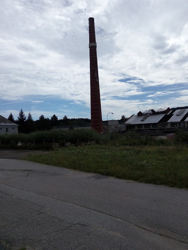 komín bývalé sklárny