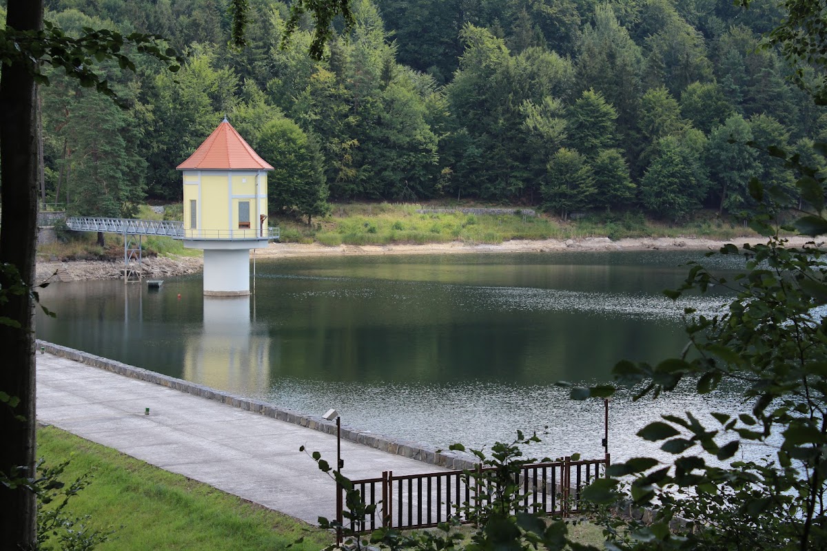 Vyhlídka na Vodní nádrž Chřibská