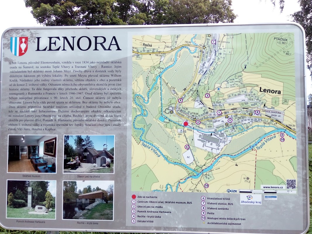 městská informační cedule