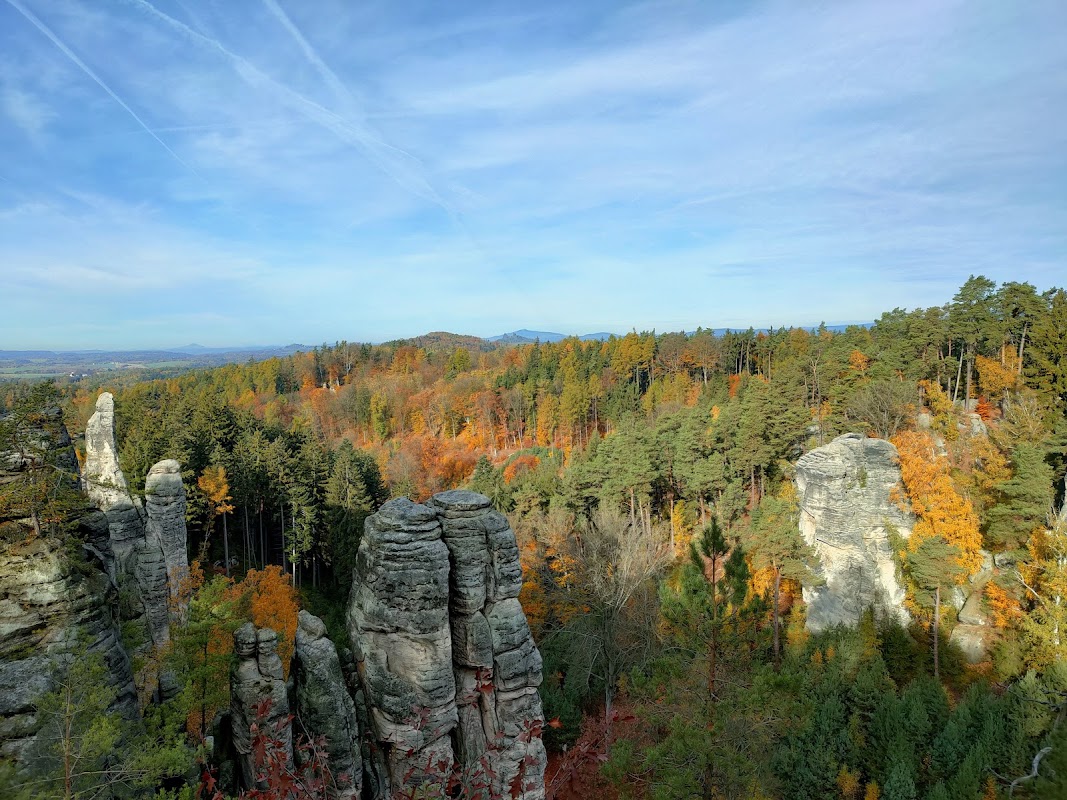 Český ráj - vyhlídka odbočka