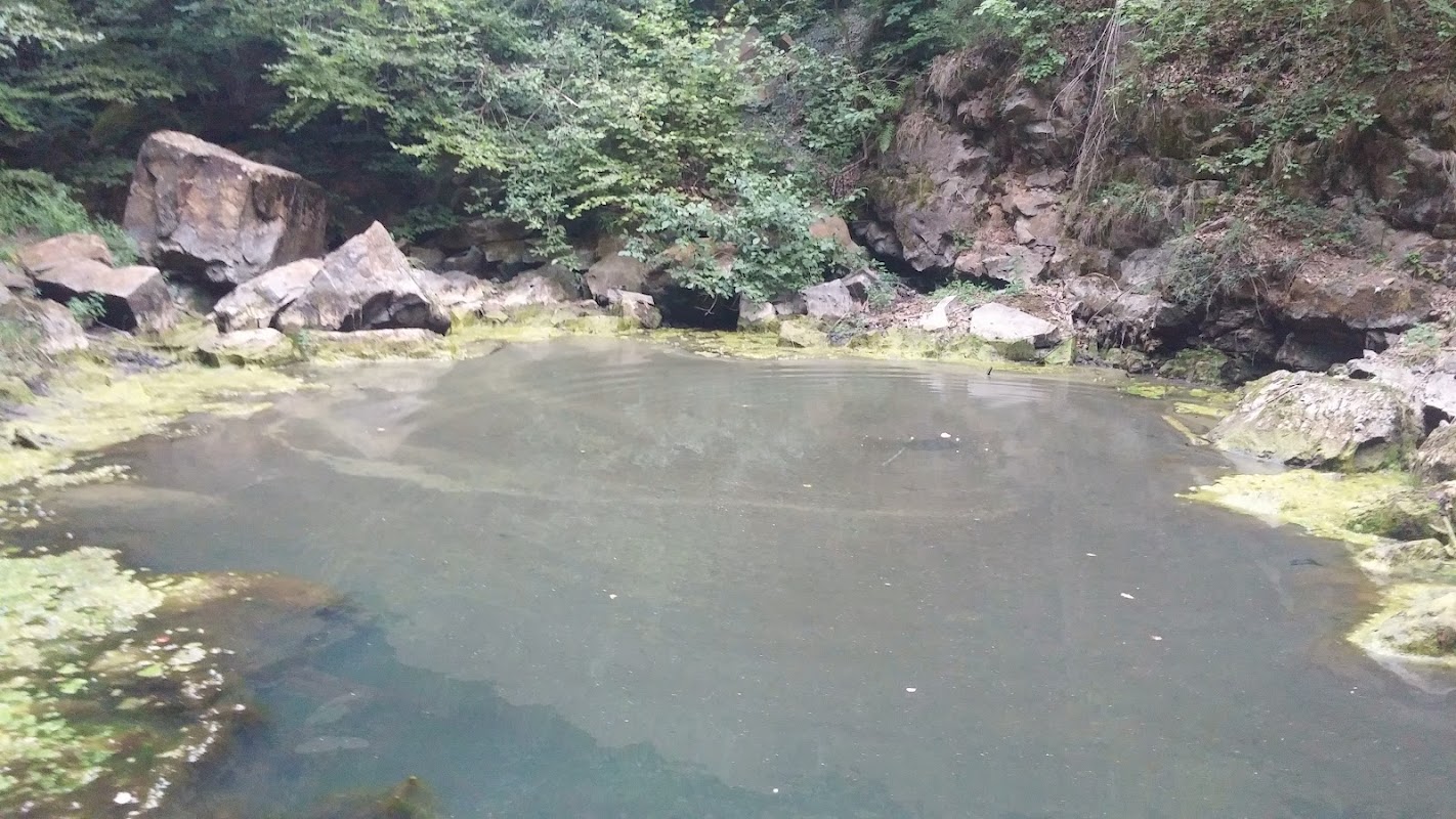 Modrá voda - zatopený kamenolom