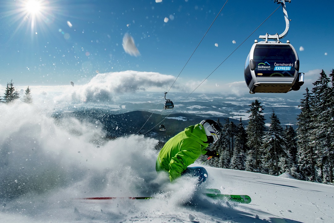 SkiResort ČERNÁ HORA - PEC, areál Černá hora