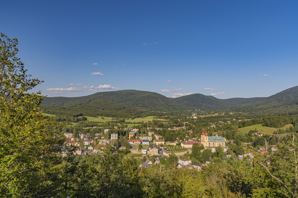 Poustevníkův kámen - vyhlídka