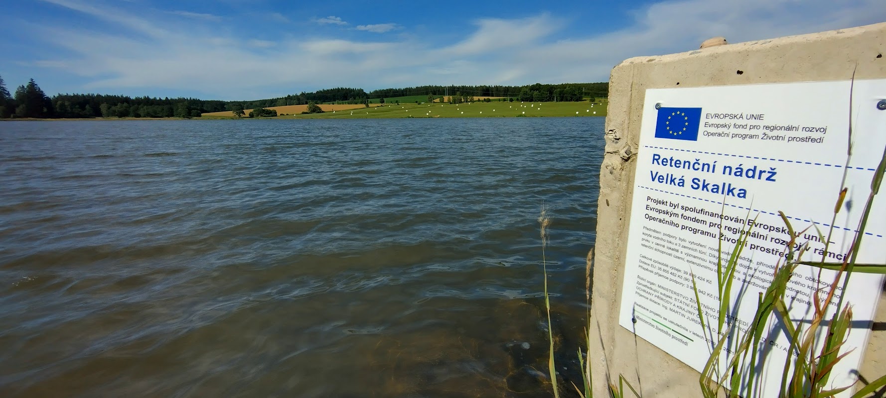 Retenční nádrž Velká Skalka