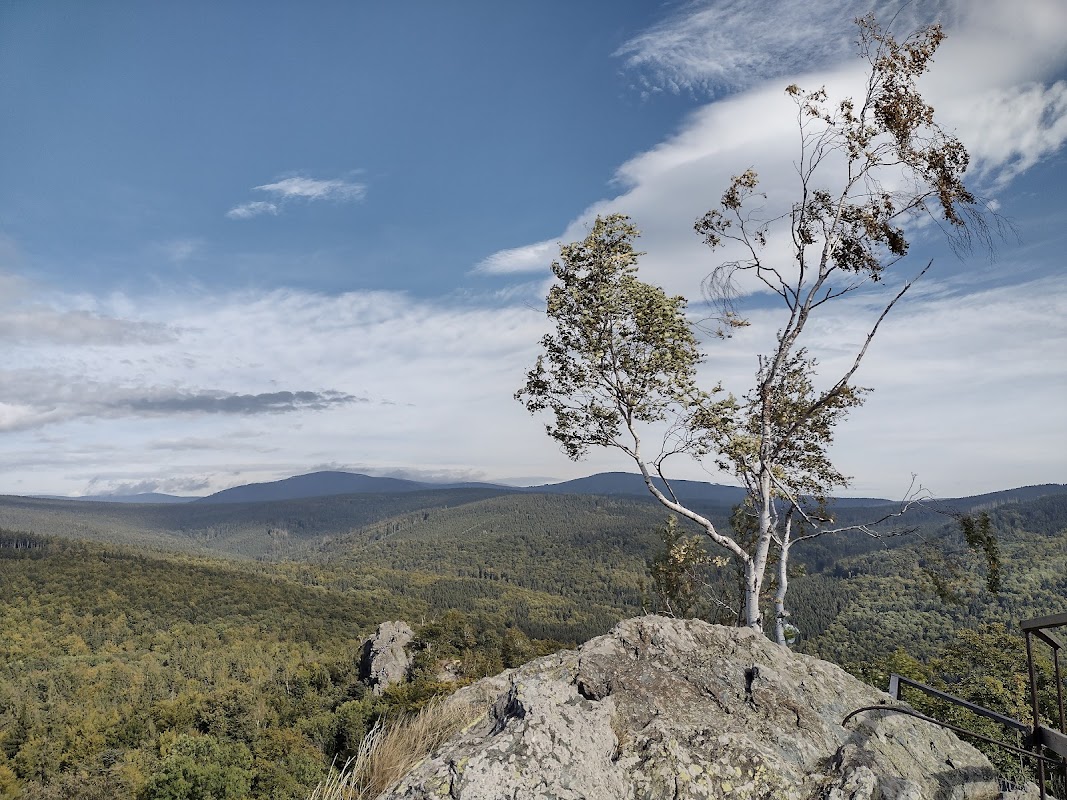 Černé kameny Skalní útvar