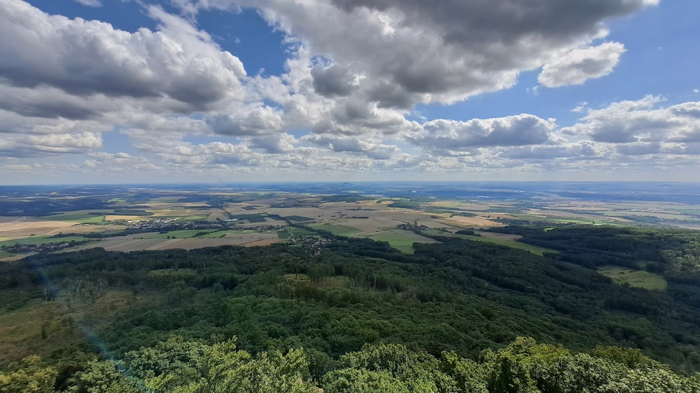 vyhlídka na Labskou tabuli