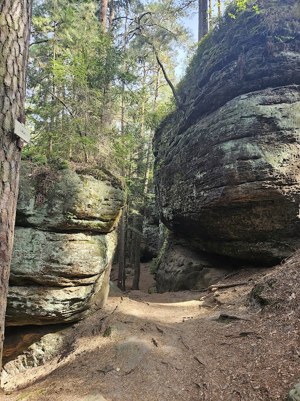 Skalní útvar Toulovcovy maštale