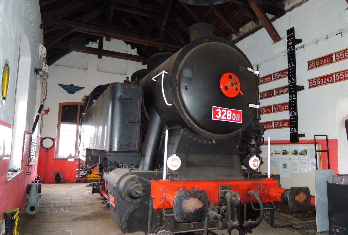 Muzeum železnice v budově výtopny