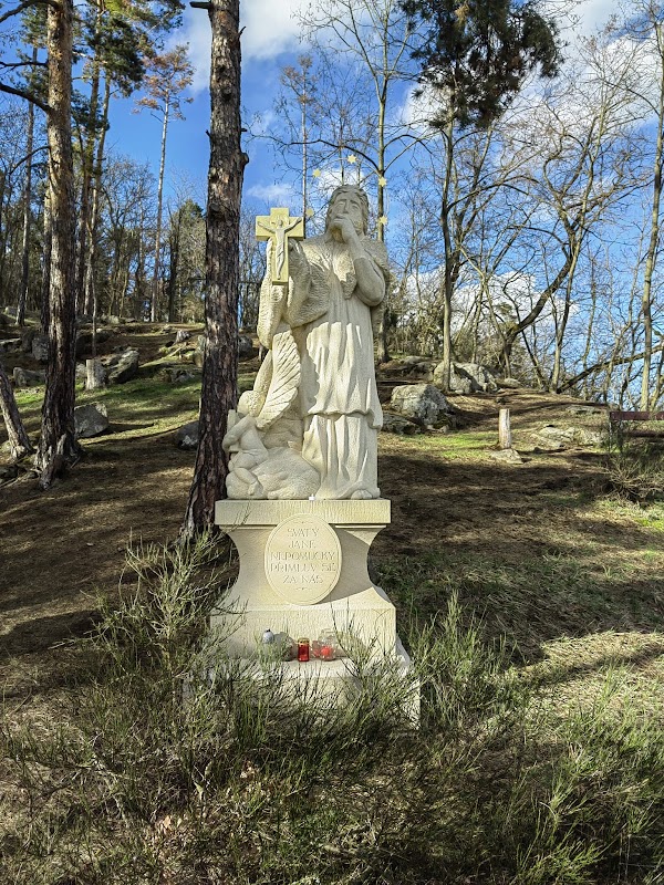 Socha sv. Jan Nepomucký - Muž ticha